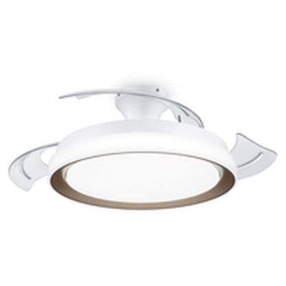 Takfläkt med belysning Philips 929004081801 Vit Gyllene (4000 K) (2700 K) finns hos Aktivcamping