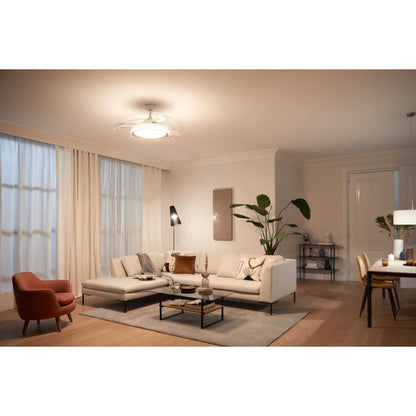 Takfläkt med belysning Philips Atlas Gyllene 35 W 28 W 4500 Lm (2700 K) finns hos Aktivcamping