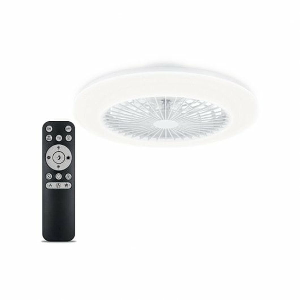 Takfläkt med belysning Philips Vit finns hos Aktivcamping