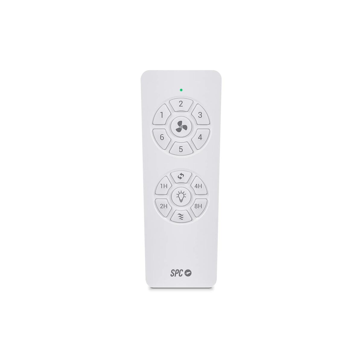 Takfläkt med belysning SPC Internet 6499B MAX2 43 W Vit finns hos Aktivcamping