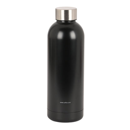 Termisk flaska i rostfritt stål Safta Black 500 ml Svart finns hos Aktivcamping