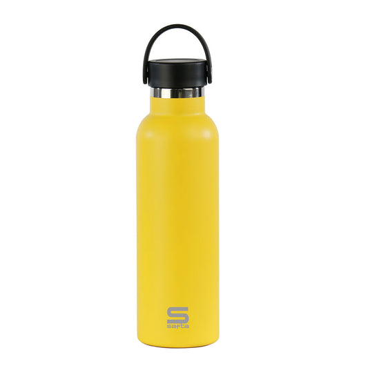 Termoflaskan Safta Amarillo Gul Silikon Rostfritt stål finns hos Aktivcamping