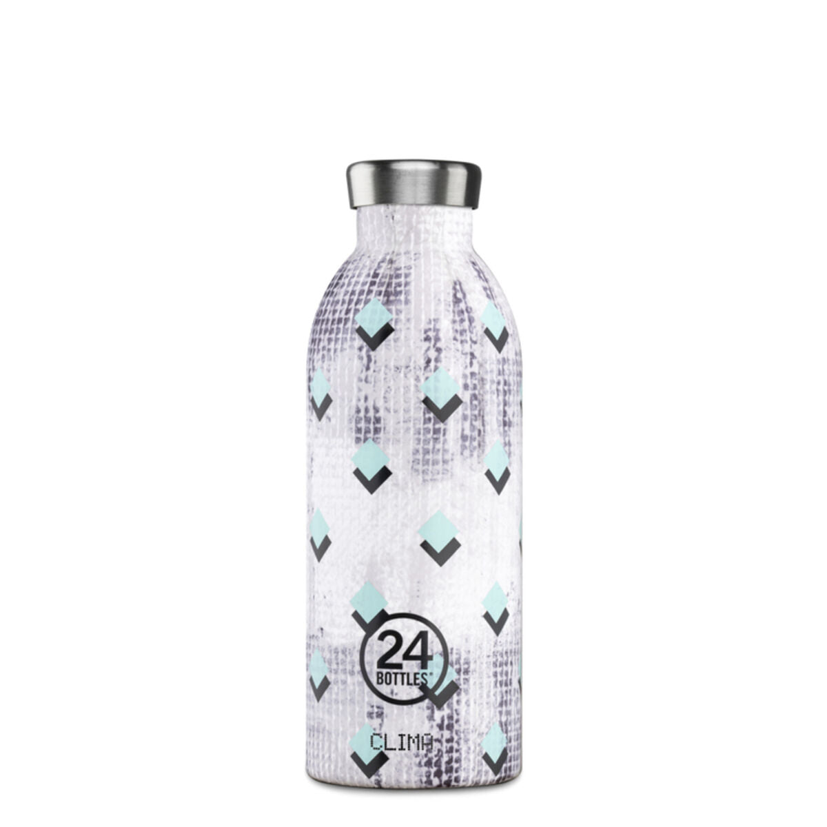 Termos 24 Bottles Clima Blocks Multicolour Rostfritt stål 500 ml finns hos Aktivcamping