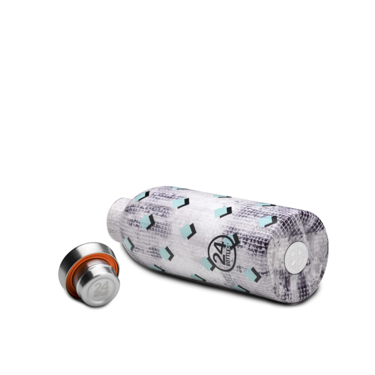 Termos 24 Bottles Clima Blocks Multicolour Rostfritt stål 500 ml finns hos Aktivcamping