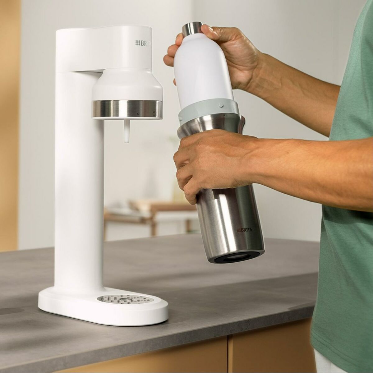 Termos Brita 1046735 Vit Silvrig Rostfritt stål finns hos Aktivcamping