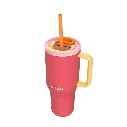 Termos Kambukka 11-08002 Gul Röd Orange Rosa Rostfritt stål 950 ml finns hos Aktivcamping
