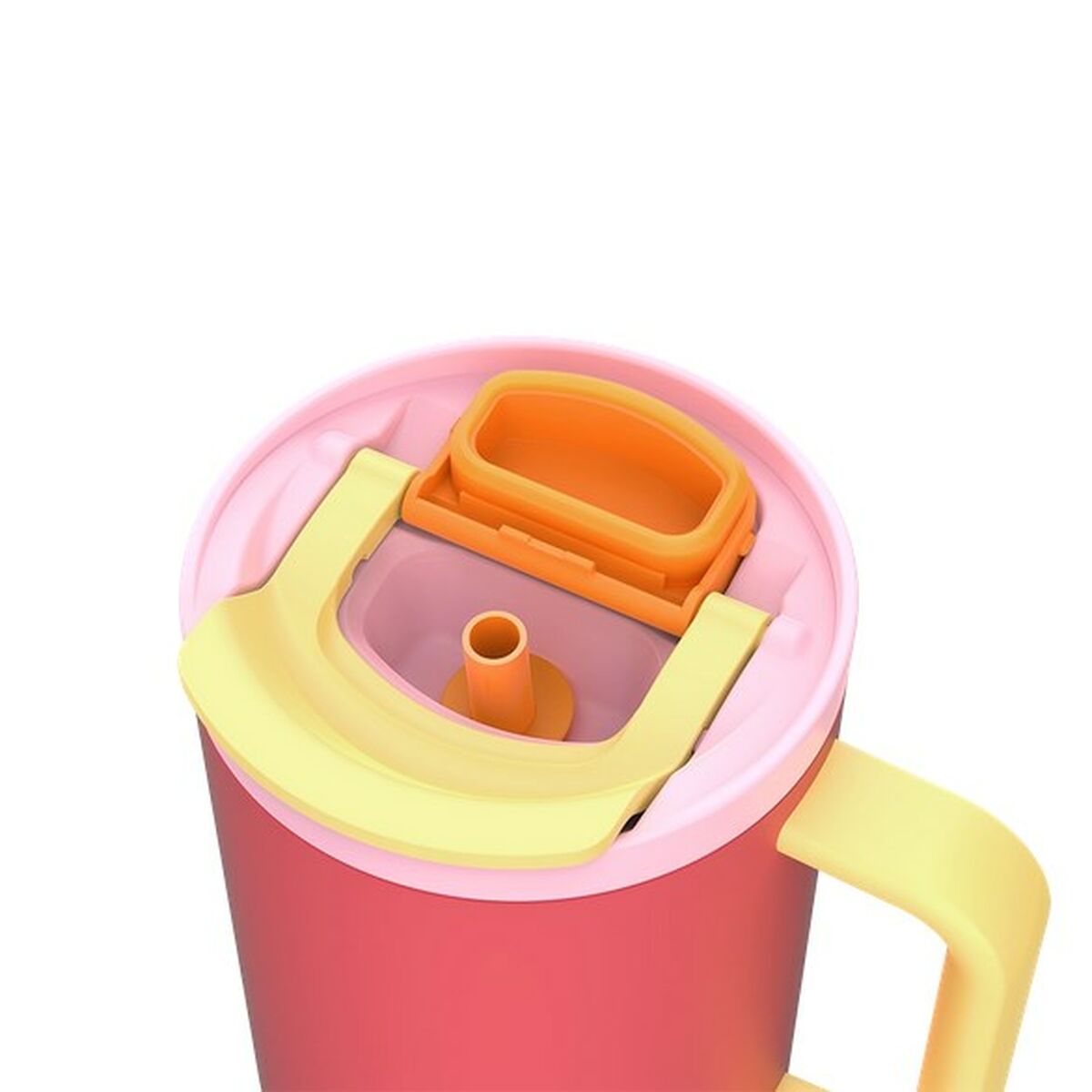 Termos Kambukka 11-08002 Gul Röd Orange Rosa Rostfritt stål 950 ml finns hos Aktivcamping