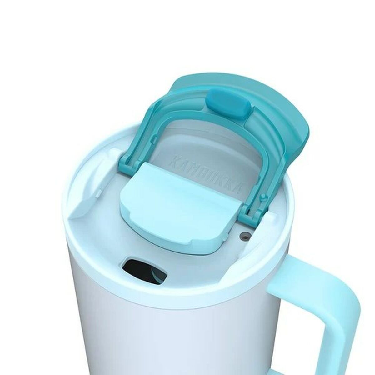 Termos Kambukka 11-08003 Blå Ljusgrå Rostfritt stål 950 ml finns hos Aktivcamping