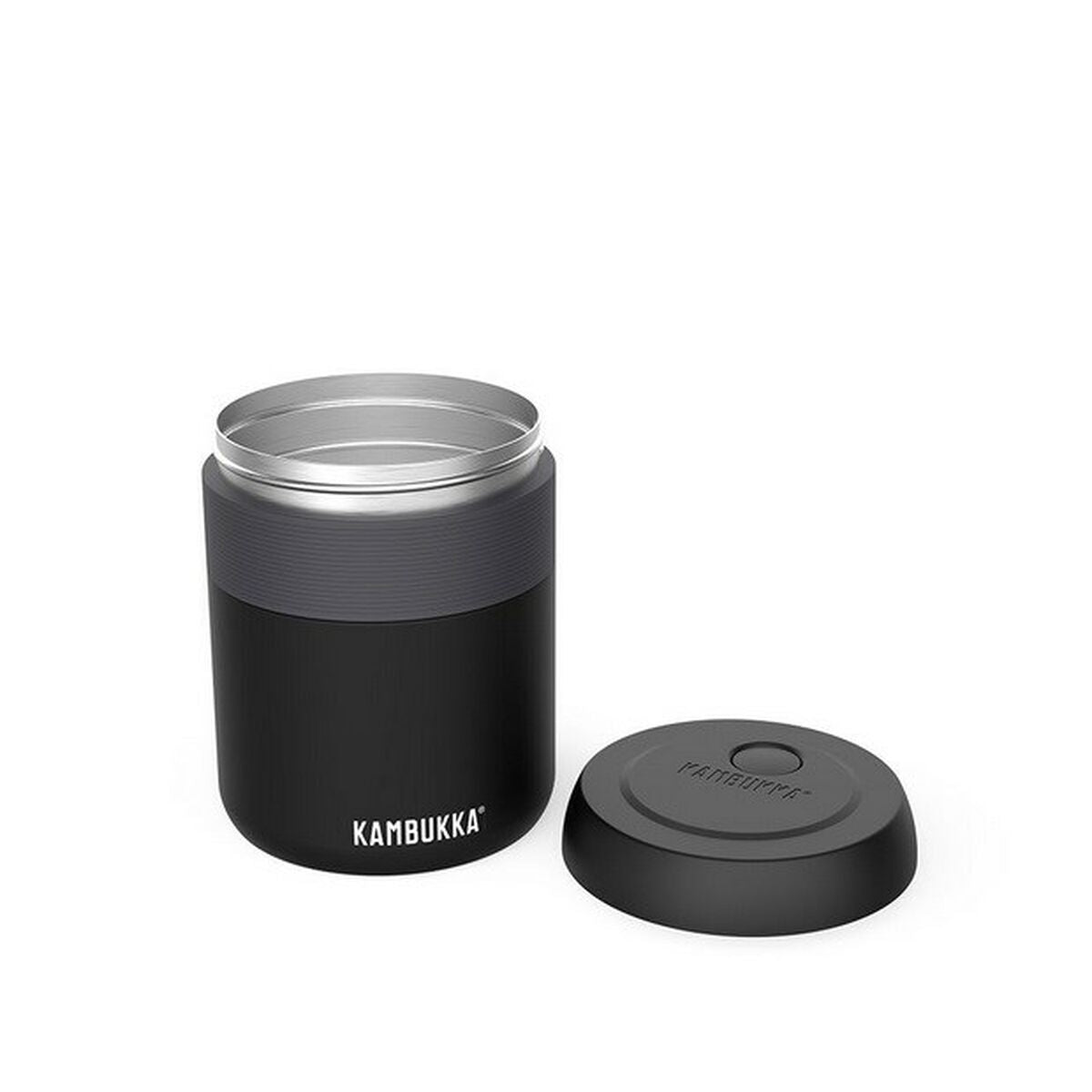 Termos Kambukka Bora Svart Rostfritt stål 600 ml - finns hos Aktivcamping