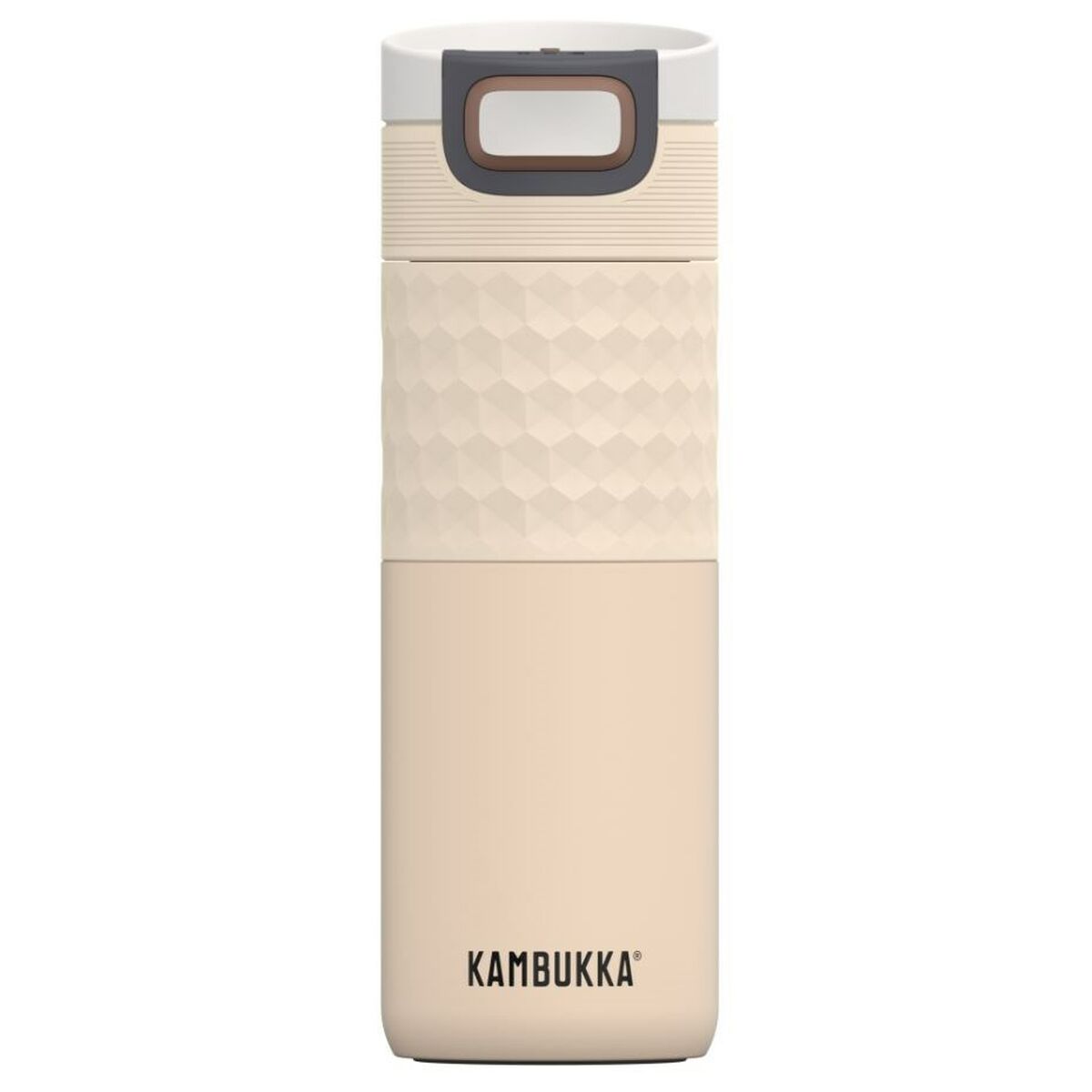 Termos Kambukka Etna Grip Barely Beige Rostfritt stål 500 ml finns hos Aktivcamping