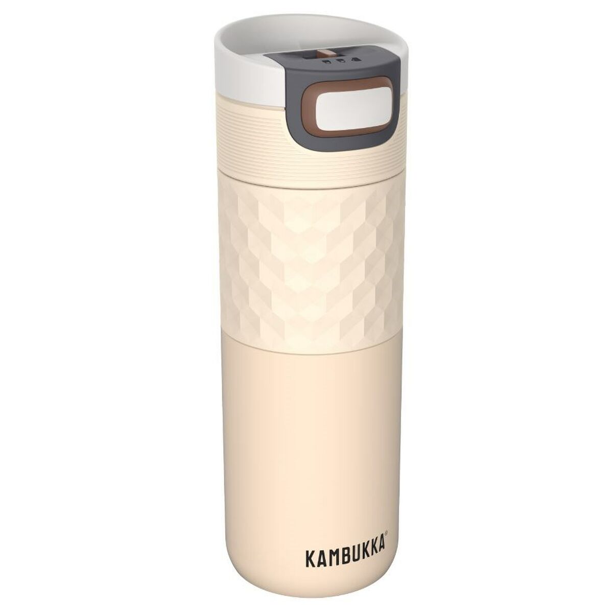 Termos Kambukka Etna Grip Barely Beige Rostfritt stål 500 ml finns hos Aktivcamping