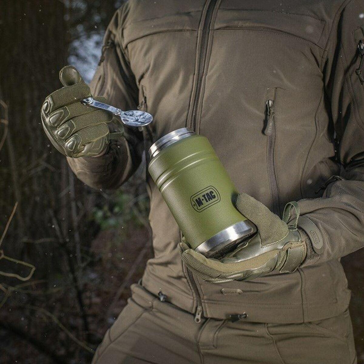 Termos M-TAC UN-R02-750A Oliv 750 ml finns hos Aktivcamping