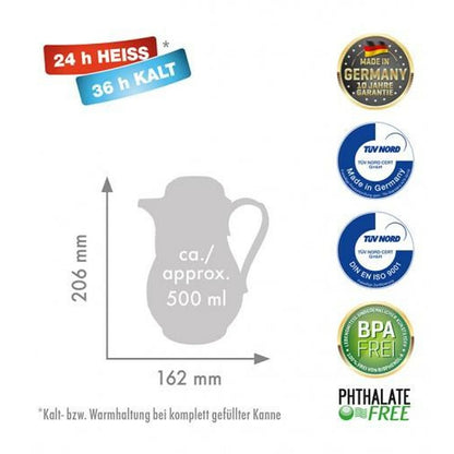 Termos Rotpunkt 530-01-00-0 Vit Elfenben Plast 500 ml finns hos Aktivcamping