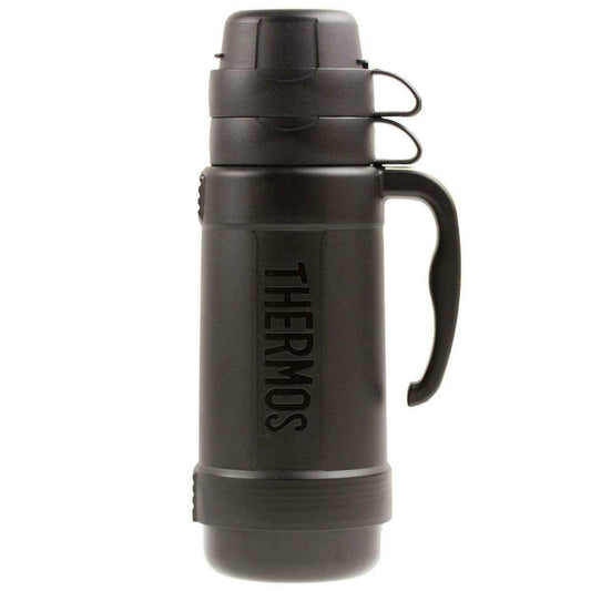 Termos Thermos 194530 Svart Metall Rostfritt stål 1 L finns hos Aktivcamping