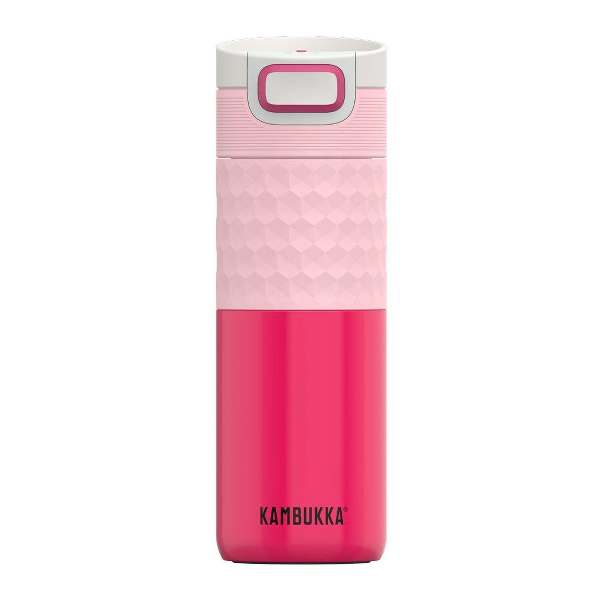 Termosmugg med lock Kambukka Etna Grip Diva Rosa Rostfritt stål 500 ml finns hos Aktivcamping