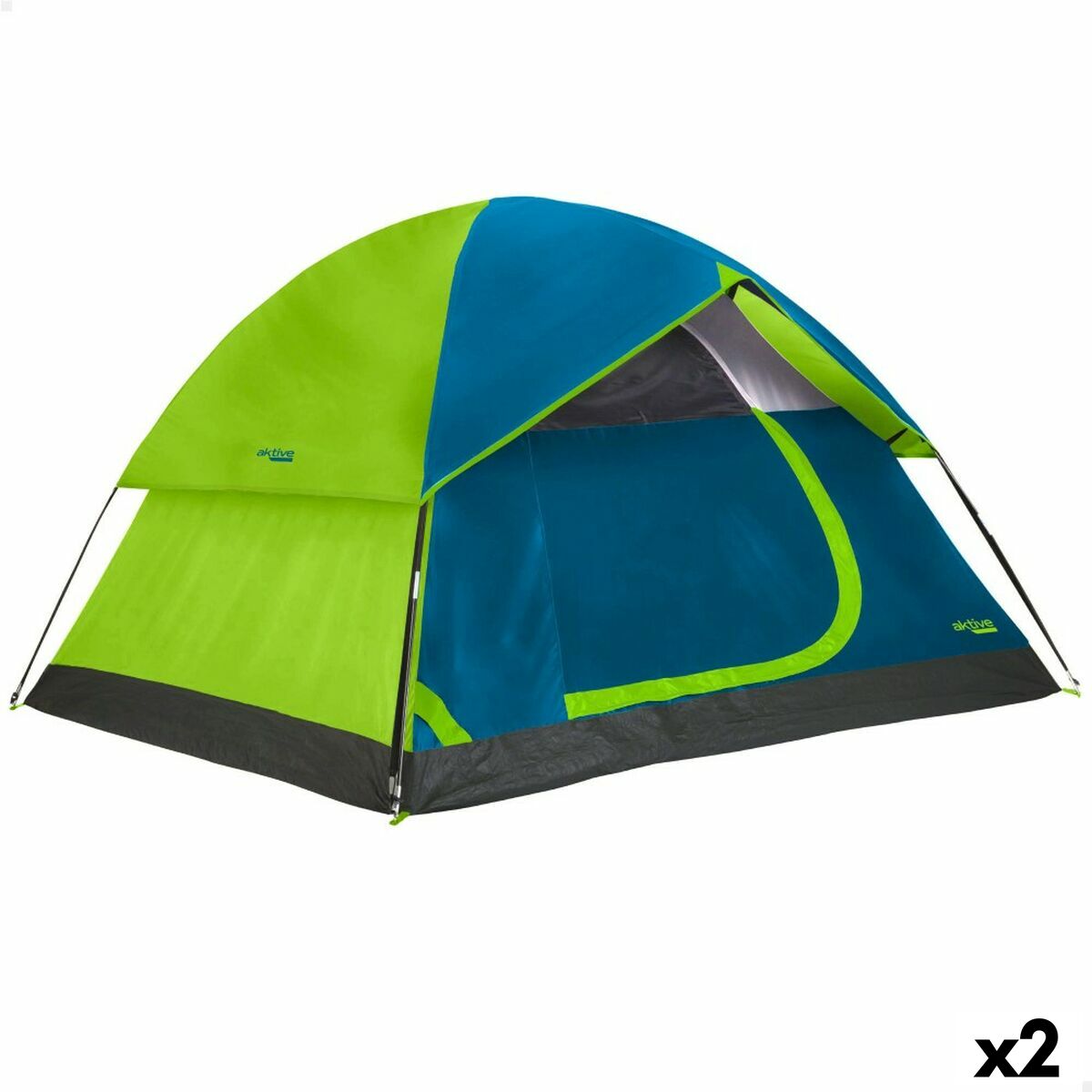 Tält Aktive 4 personer 240 x 130 x 210 cm (2 antal) finns hos Aktivcamping