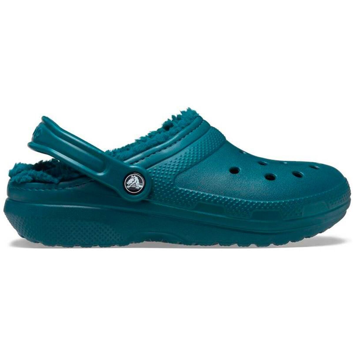 Tofflor Crocs Classic Lined Clog Blå finns hos Aktivcamping