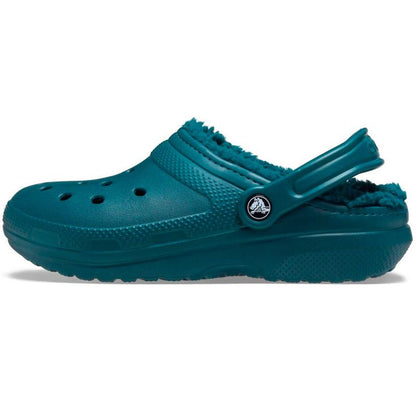 Tofflor Crocs Classic Lined Clog Blå finns hos Aktivcamping