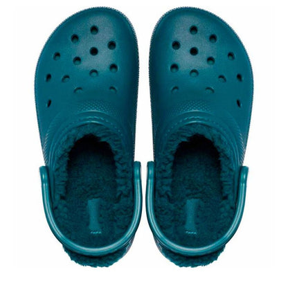 Tofflor Crocs Classic Lined Clog Blå finns hos Aktivcamping