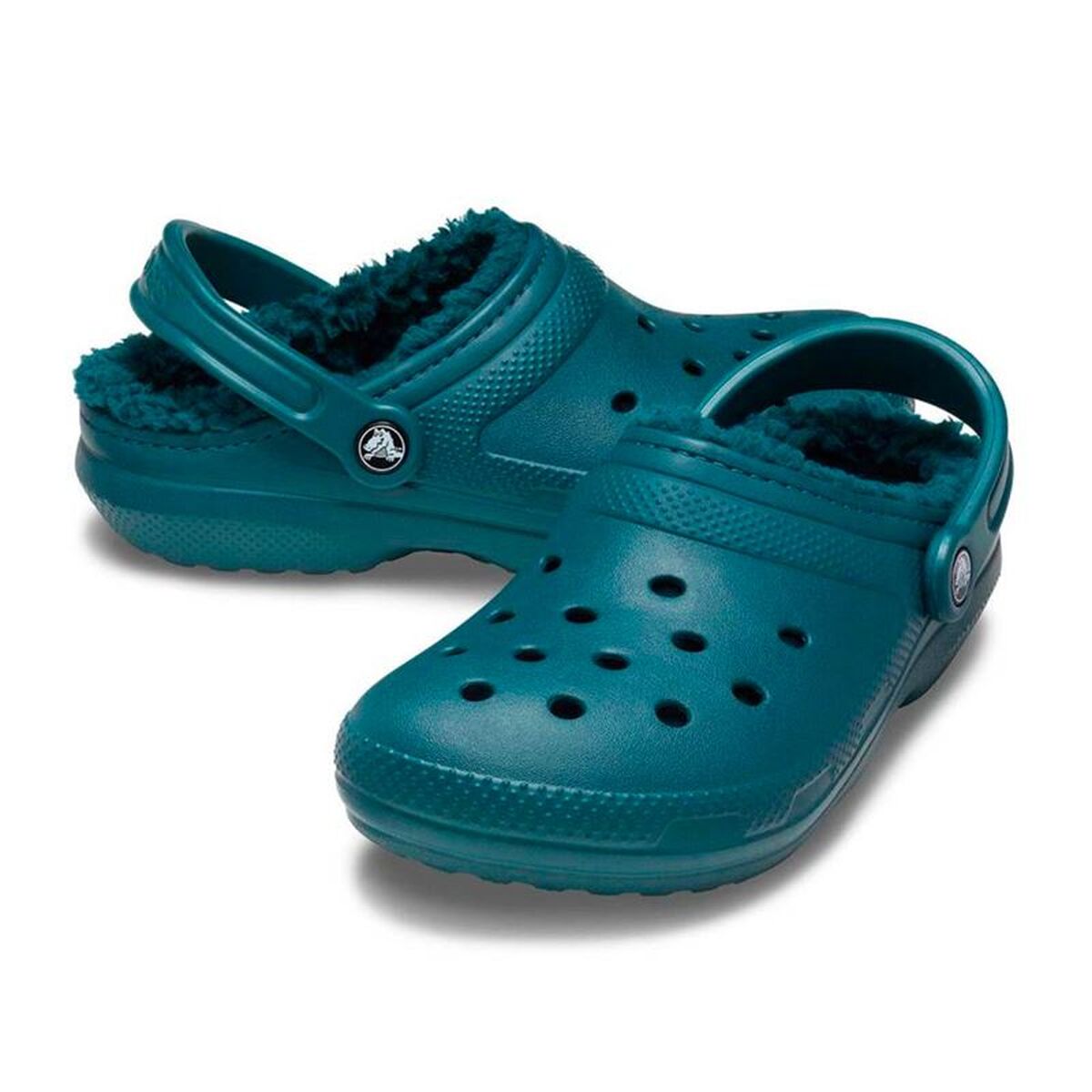 Tofflor Crocs Classic Lined Clog Blå finns hos Aktivcamping