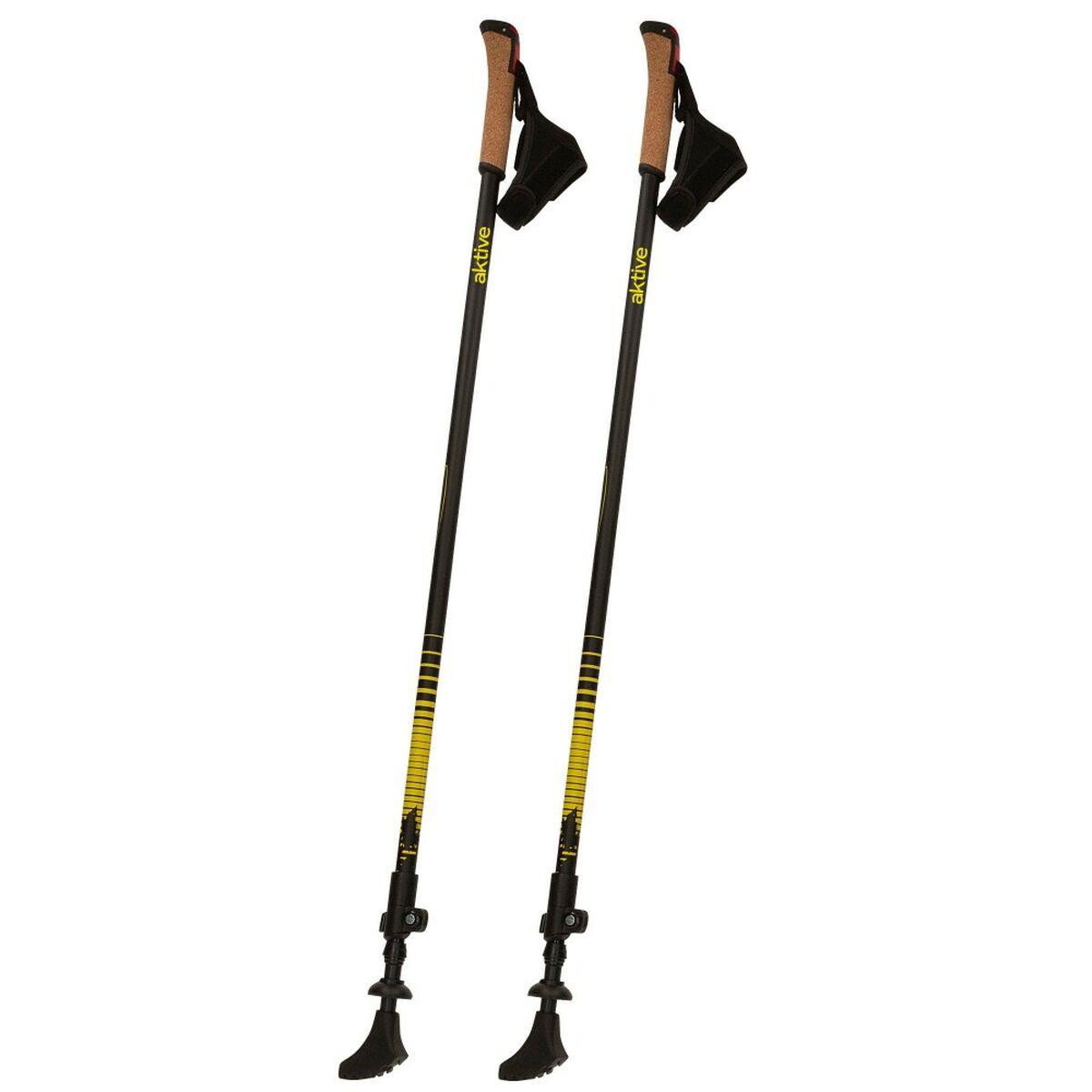 Trekkingkäpp Aktive 4,5 x 135 x 3 cm (2 antal) - finns hos Aktivcamping