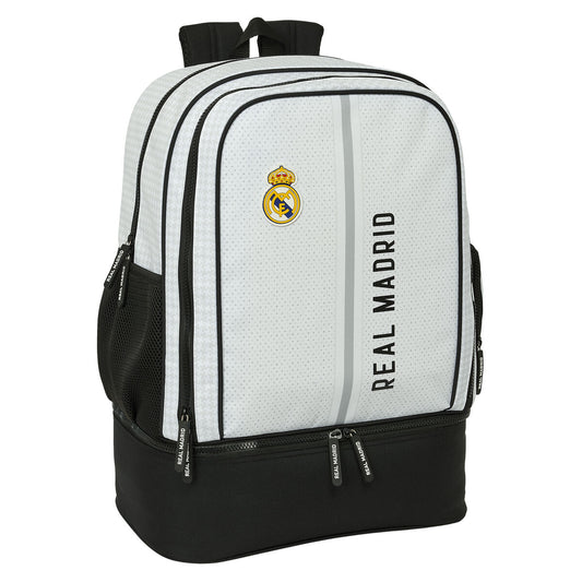 Träningsväska Real Madrid C.F. 24/25 Vit Grå 35 x 50 x 24 cm finns hos Aktivcamping
