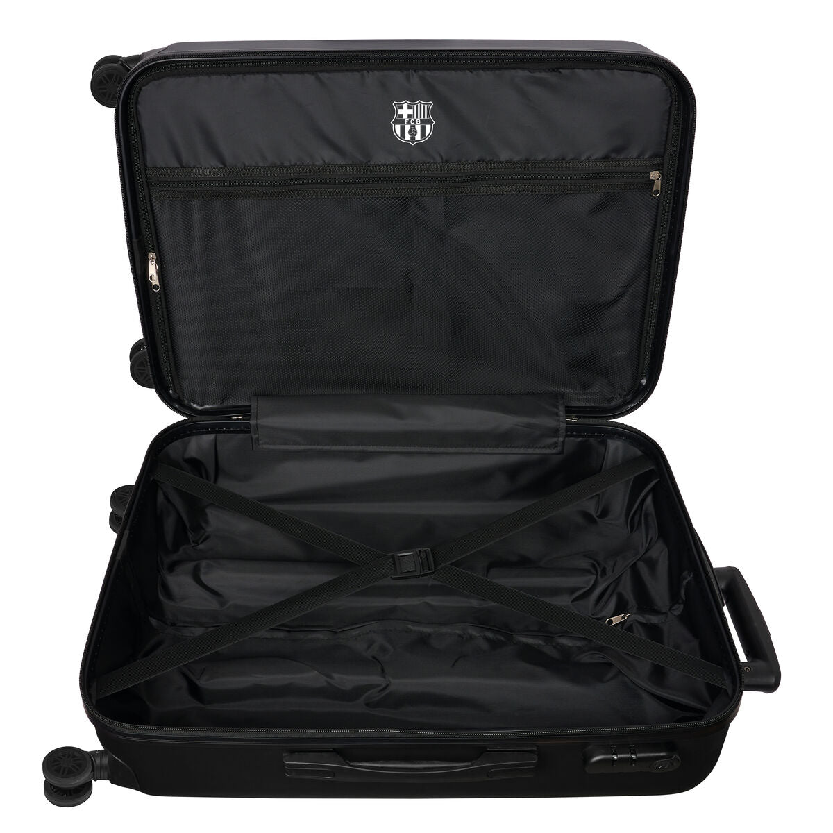 Trolley / Tralle F.C. Barcelona Svart 24'' 40 x 63 x 26 cm finns hos Aktivcamping