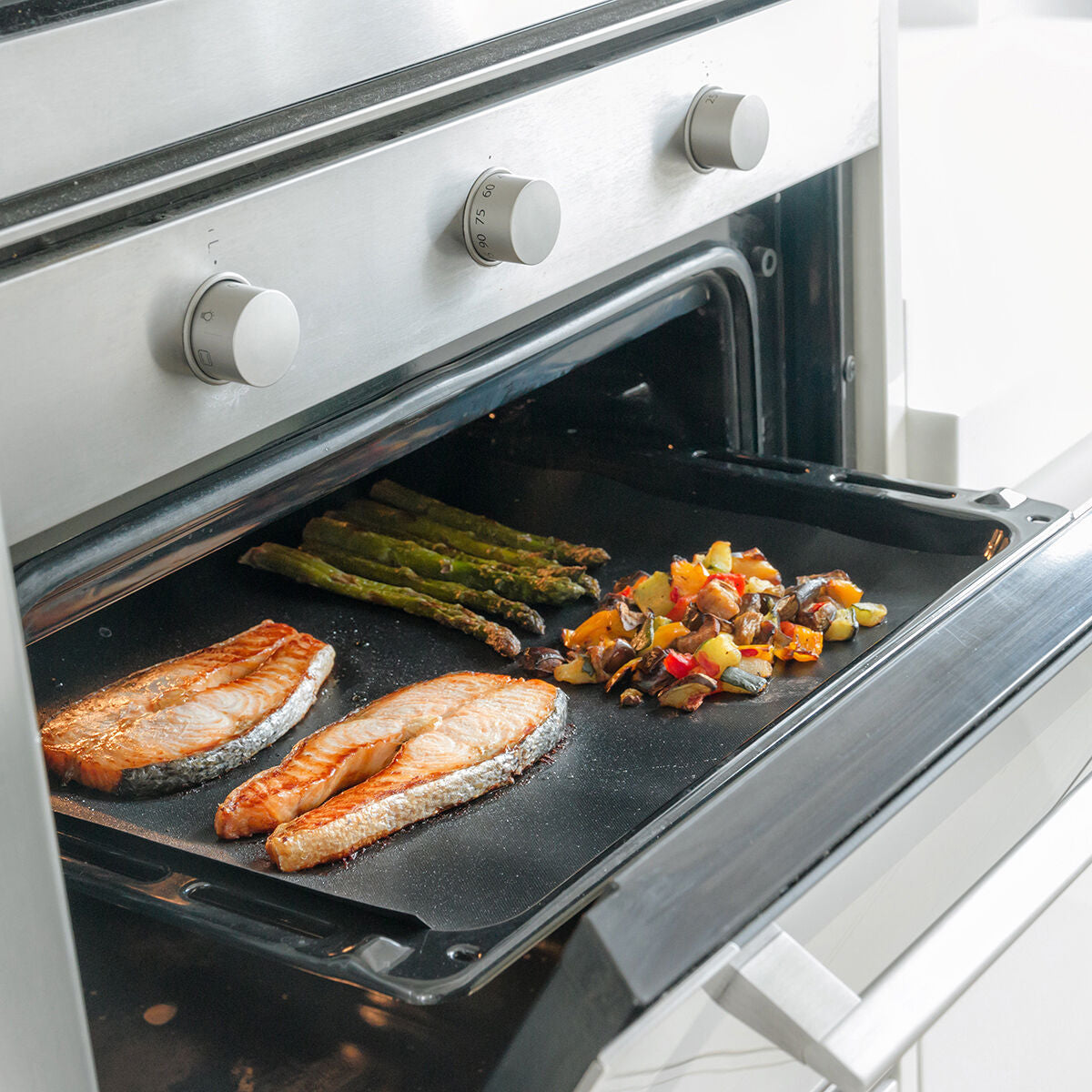 Underlägg för ugn och grill InnovaGoods 2 antal finns hos Aktivcamping