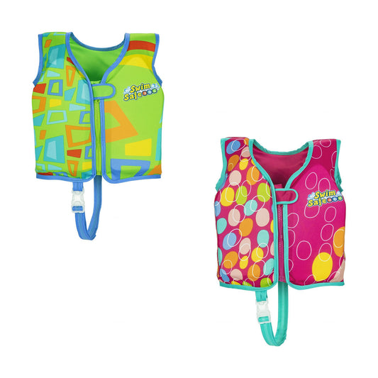 Uppblåsbar badväst Bestway Aquastar Swim Safe 19-30 kg - finns hos Aktivcamping