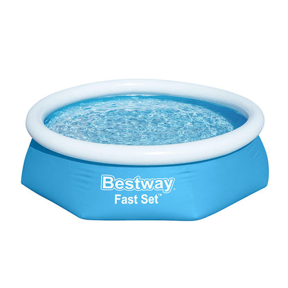 Uppblåsbar bassäng Bestway Blå 1880 L 244 x 61 cm - finns hos Aktivcamping