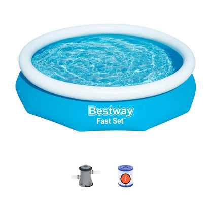 Uppblåsbar bassäng Bestway Blå 3200 L 305 x 66 cm - finns hos Aktivcamping
