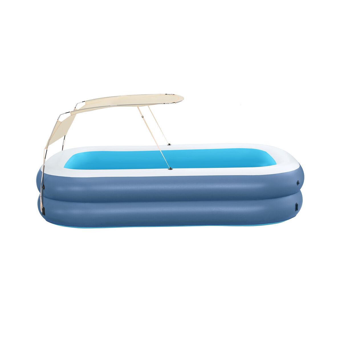 Uppblåsbar bassäng Bestway Multicolour 254 x 140 x 178 cm finns hos Aktivcamping