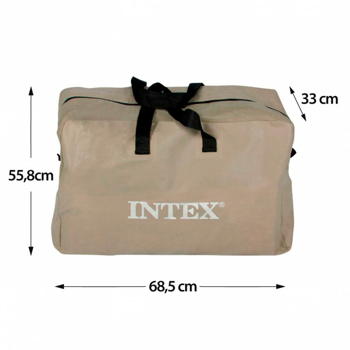Uppblåsbar båt Intex Excursion 5 Blå Vit 366 x 43 x 168 cm - finns hos Aktivcamping