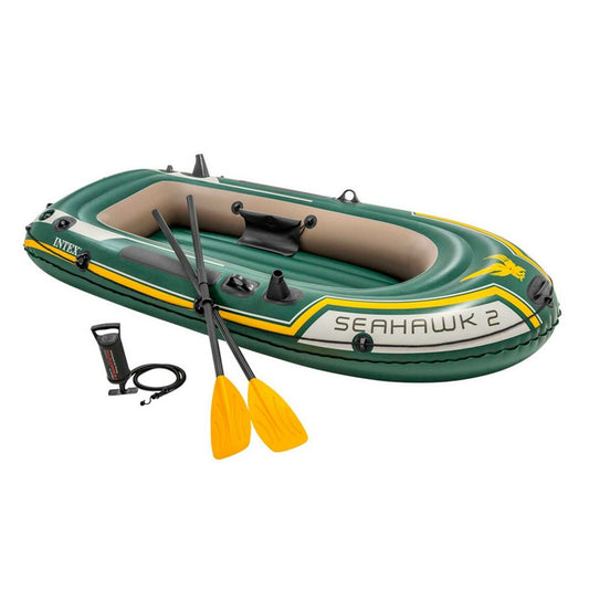 Uppblåsbar båt Intex Seahawk 2 Grön 236 x 41 x 114 cm finns hos Aktivcamping