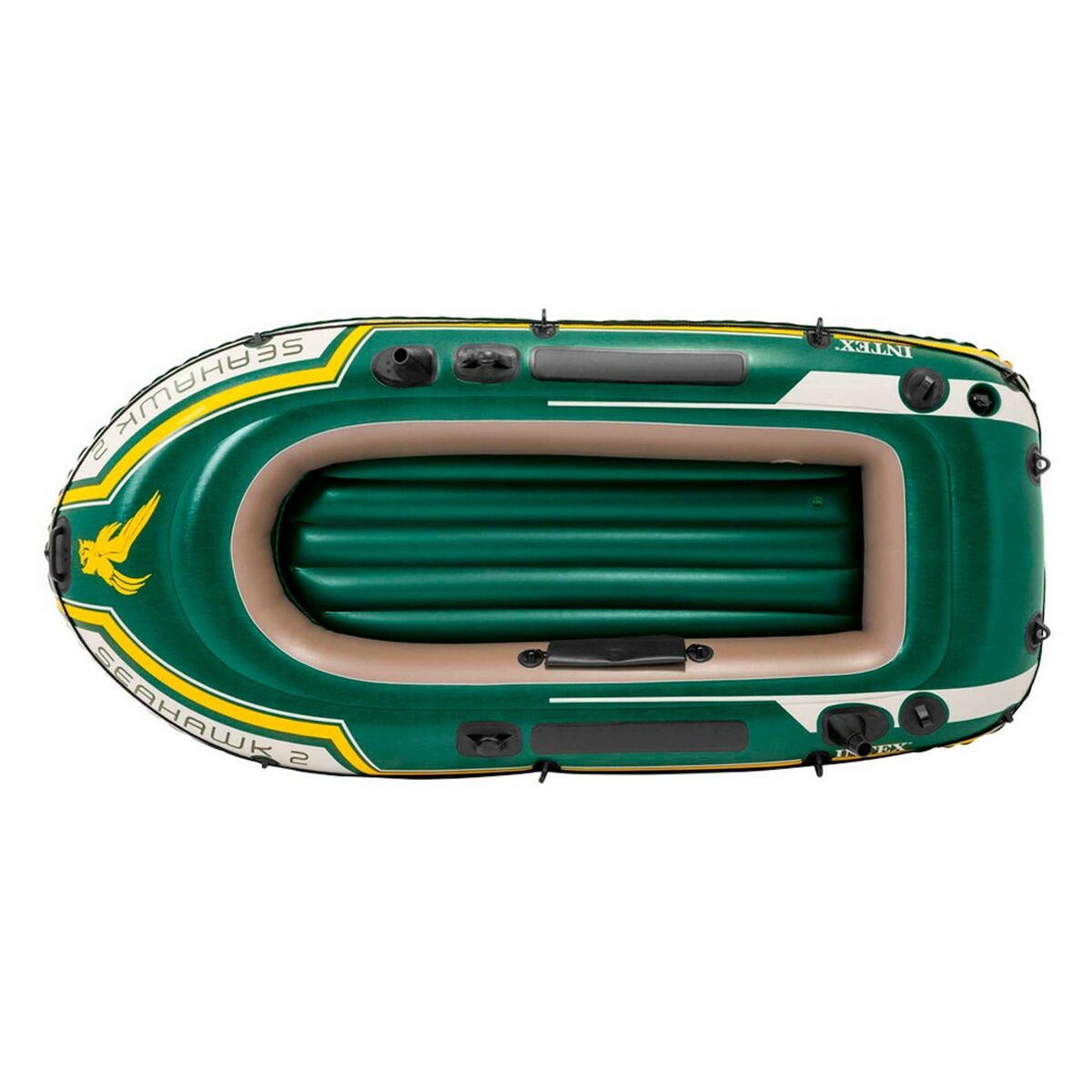 Uppblåsbar båt Intex Seahawk 2 Grön 236 x 41 x 114 cm finns hos Aktivcamping