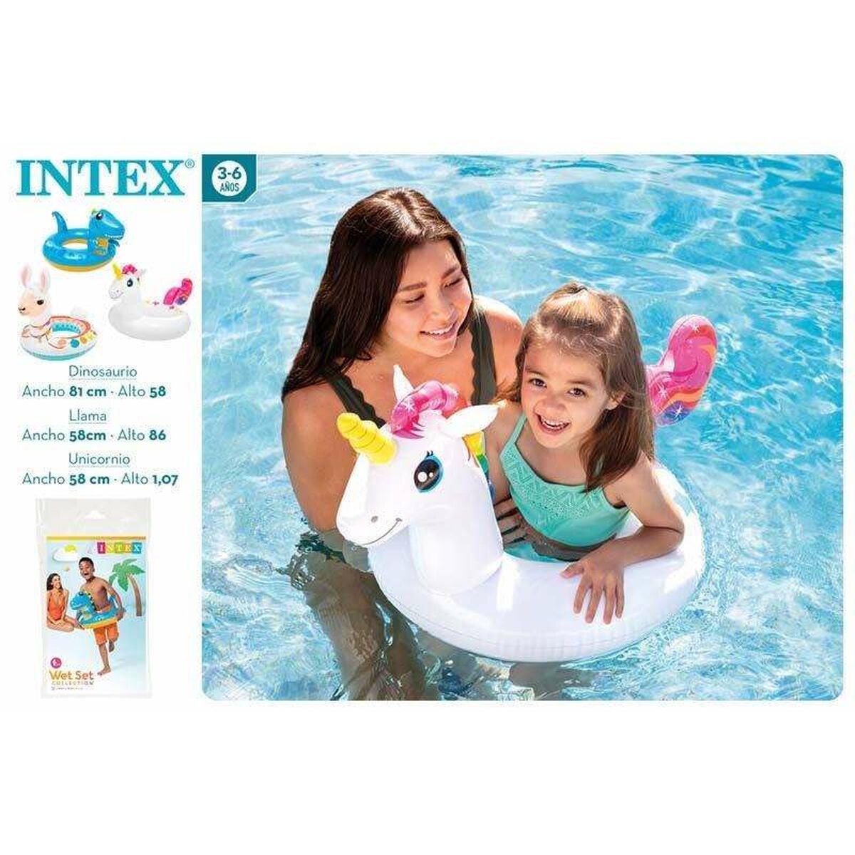 Uppblåsbar flytring Intex finns hos Aktivcamping