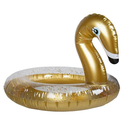 Uppblåsbar flytring Swim Essentials Glitter 70 cm finns hos Aktivcamping