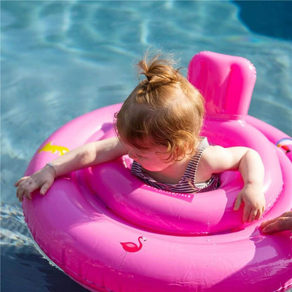 Uppblåsbar flytring Swim Essentials Rosa finns hos Aktivcamping