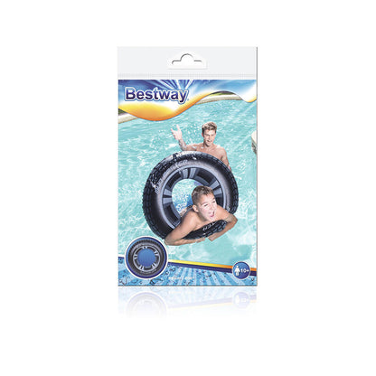 Uppblåsbar flytring hjul Bestway Ø 91 cm - finns hos Aktivcamping
