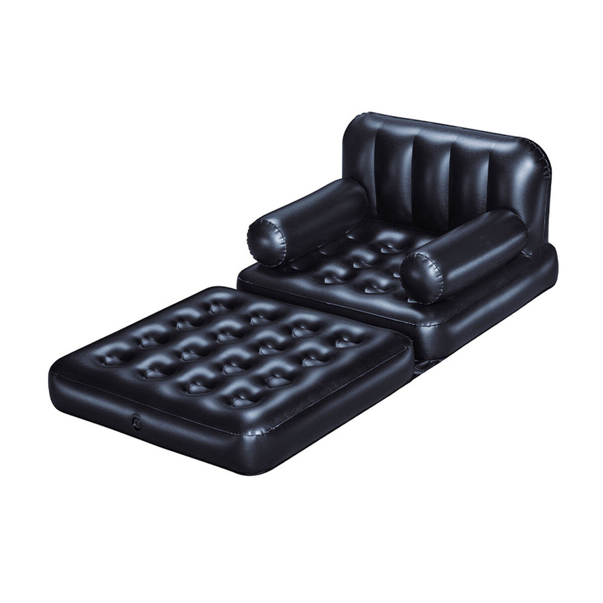 Uppblåsbar fåtölj Bestway 191 x 38 x 25 cm Svart finns hos Aktivcamping