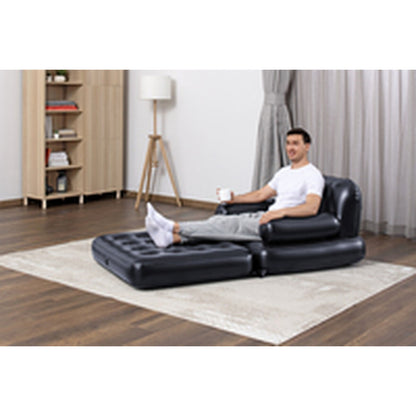 Uppblåsbar fåtölj Bestway 191 x 38 x 25 cm Svart finns hos Aktivcamping