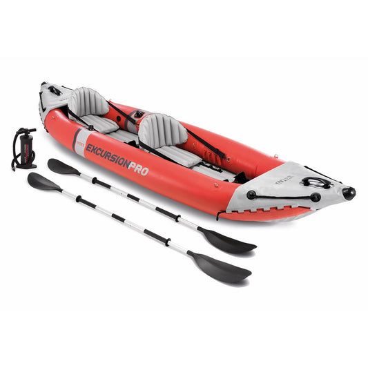 Uppblåsbar kanot Intex Excursion Pro 94 x 46 x 384 cm finns hos Aktivcamping