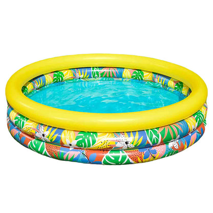 Uppblåsbar plaskpool för barn Bestway 168 x 38 cm finns hos Aktivcamping