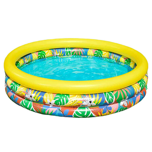Uppblåsbar plaskpool för barn Bestway 168 x 38 cm finns hos Aktivcamping