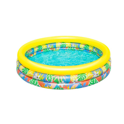 Uppblåsbar plaskpool för barn Bestway 168 x 38 cm finns hos Aktivcamping