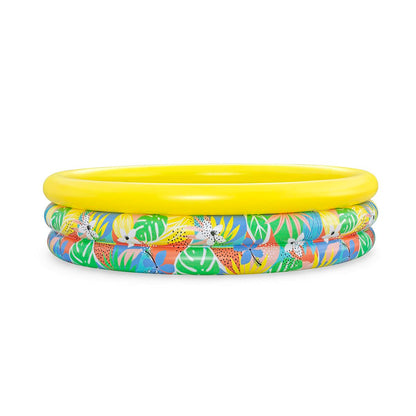 Uppblåsbar plaskpool för barn Bestway 168 x 38 cm finns hos Aktivcamping