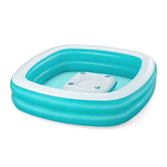 Uppblåsbar plaskpool för barn Bestway 218 x 48 x 218 cm finns hos Aktivcamping