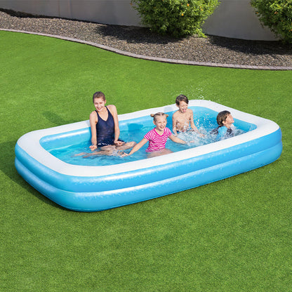 Uppblåsbar plaskpool för barn Bestway Multicolour 305 x 183 x 46 cm finns hos Aktivcamping
