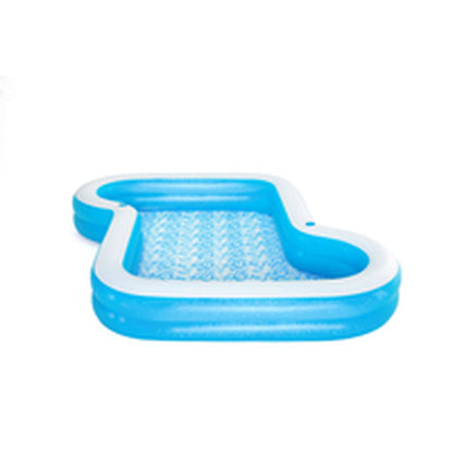 Uppblåsbar plaskpool för barn Bestway Multicolour 305 x 274 x 46 cm finns hos Aktivcamping