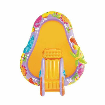 Uppblåsbar plaskpool för barn Intex Dino Park 201 x 157 x 69 cm finns hos Aktivcamping